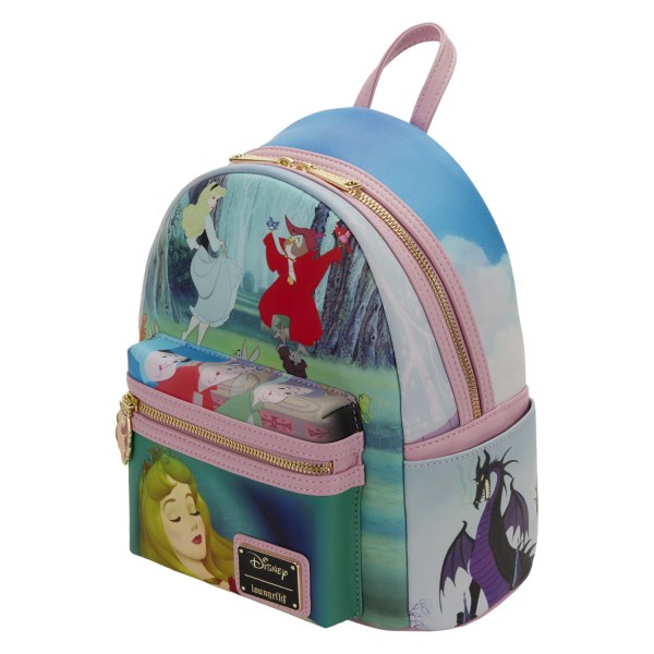 DOORSLAAPSCHOONHEIDSCÈNE MINI RUGZAK - DISNEY LOUNGEFLY