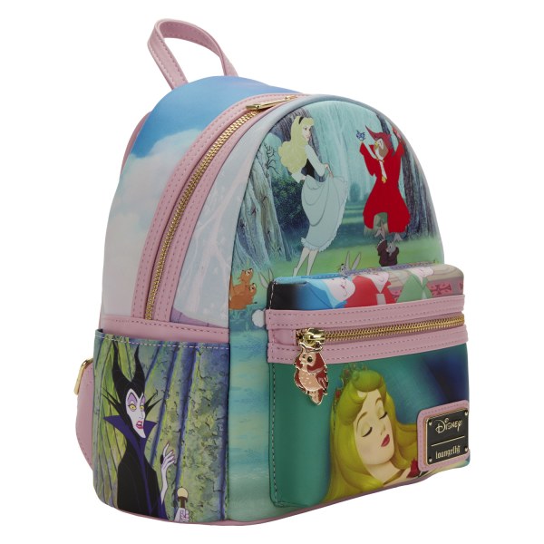 DOORSLAAPSCHOONHEIDSCÈNE MINI RUGZAK - DISNEY LOUNGEFLY