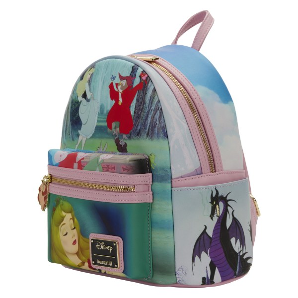DOORSLAAPSCHOONHEIDSCÈNE MINI RUGZAK - DISNEY LOUNGEFLY