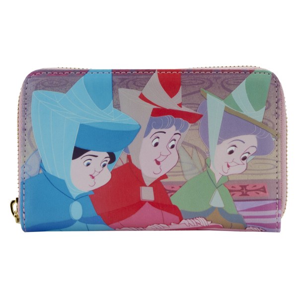 DOORSLAAPSCHOONHEID SCÈNE PORTEFEUILLE - DISNEY LOUNGEFLY