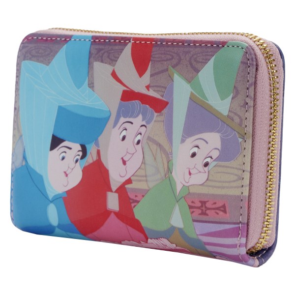 DOORSLAAPSCHOONHEID SCÈNE PORTEFEUILLE - DISNEY LOUNGEFLY
