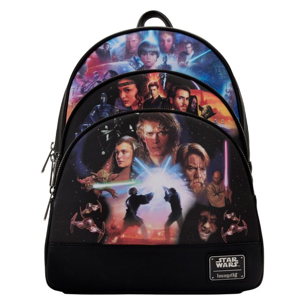 TRILOGY 2 MINI RUGZAK - STAR WARS LOUNGEFLY
