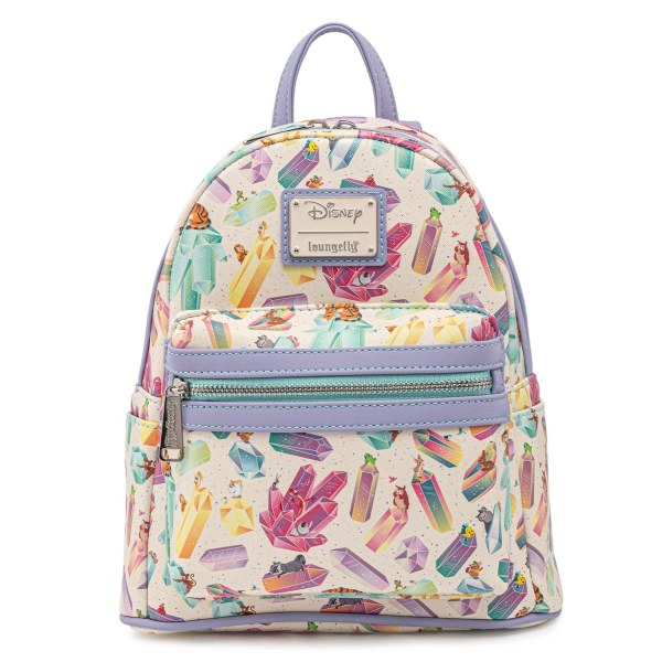 MINI RUGZAK MET KRISTALLEN - DISNEY LOUNGEFLY
