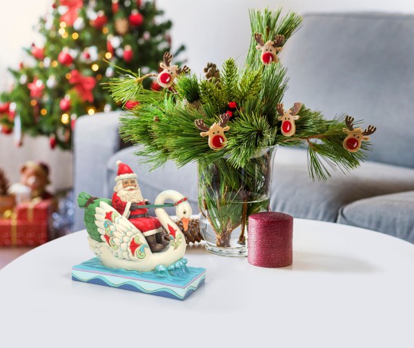 DE ZWAAN VAN DE KERSTMAN - JIM SHORE HEARTWOOD CREEK