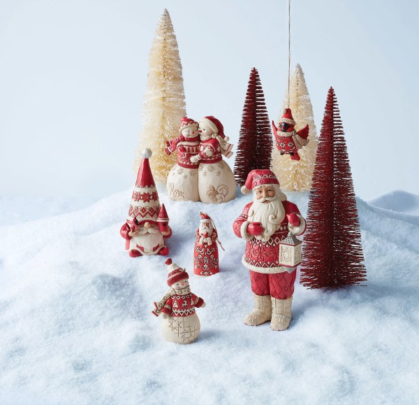 NOORDSE KERSTMAN MET LANTAARN - JIM SHORE HEARTWOOD CREEK