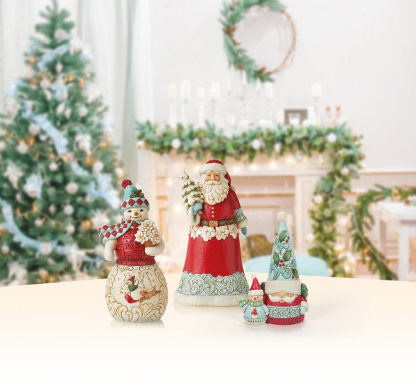 WONDERLAND SANTA HOLDING - JIM SHORE HEARTWOOD CREEK