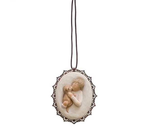 OPHANGFIGUUR VRIENDELIJKHEID ( JONGEN ) - WILLOW TREE