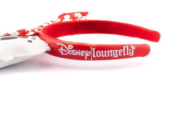 MINNIE & MICKEY SNEEUWMAN HAARBAND - DISNEY LOUNGEFLY