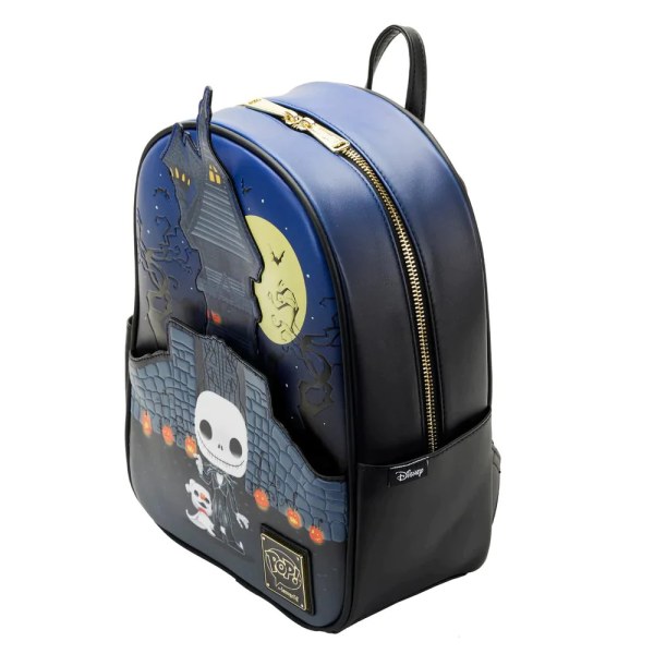 POP JACK SKELLINGTON MINI RUGZAK - DISNEY LOUNGEFLY