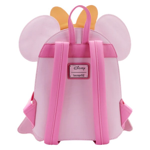 MINI GHOST PASTEL MINNIE RUGZAK (GLOW IN THE DARK) - DISNEY LOUNGEFLY