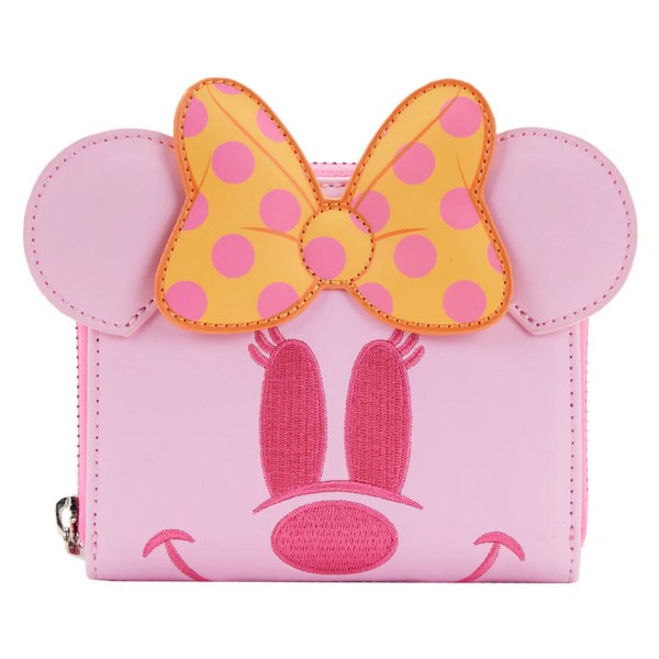MINNIE GHOST PASTEL PORTEFEUILLE (GLOW IN THE DARK) - DISNEY LOUNGEFLY