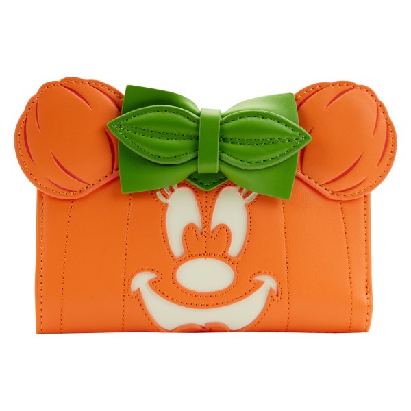 MINNIE PUMPKIN PORTEFEUILLE - DISNEY LOUNGEFLY
