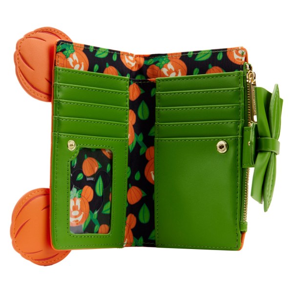 MINNIE PUMPKIN PORTEFEUILLE - DISNEY LOUNGEFLY