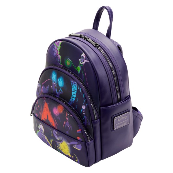VILLAINS MINI RUGZAK (GLOW IN THE DARK) - DISNEY LOUNGEFLY