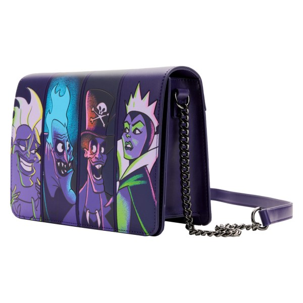 VILLAINS SCHOUDEDTASSEN (GLOW IN THE DARK) - DISNEY LOUNGEFLY