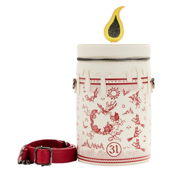 ZWARTE VLAM HOCUS POCUS SCHOUDEDTASSEN ( GLOWS IN THE DARK ) - DISNEY LOUNGEFLY