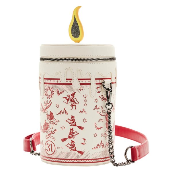 ZWARTE VLAM HOCUS POCUS SCHOUDEDTASSEN ( GLOWS IN THE DARK ) - DISNEY LOUNGEFLY