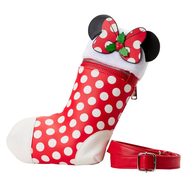 MICKEY & MINNIE KERSTMIS SOK SCHOUDEDTASSEN - DISNEY LOUNGEFLY