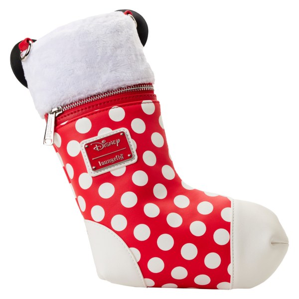 MICKEY & MINNIE KERSTMIS SOK SCHOUDEDTASSEN - DISNEY LOUNGEFLY