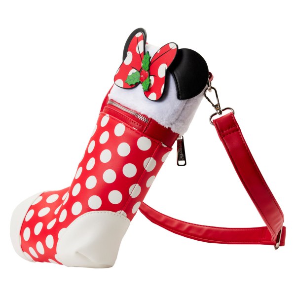 MICKEY & MINNIE KERSTMIS SOK SCHOUDEDTASSEN - DISNEY LOUNGEFLY