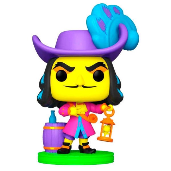 FUNKO POP! 1081 - KAPITEIN HAAK ZWART LICHT - PETER PAN - SPECIALE EDITIE
