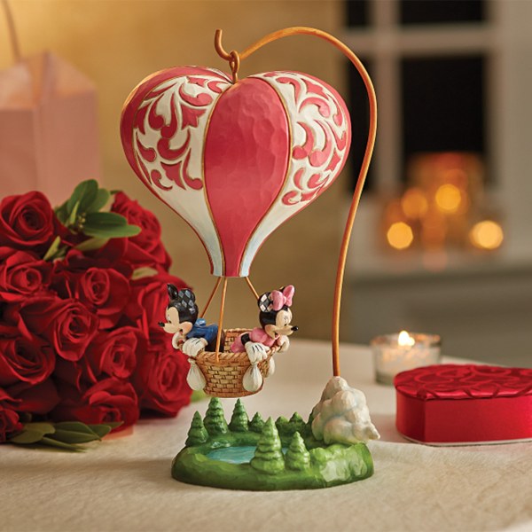 MICKEY EN MINNIE IN BALLON - DISNEY TRADITIONS
