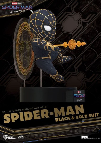 EGG ATTACK SPIDER-MAN NO WAY HOME - SPIDER-MAN ZWART & GOUD PAK