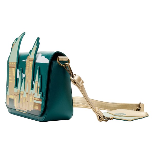 GOUDEN ZWEINSTEIN SCHOUDERTAS - HARRY POTTER LOUNGEFLY