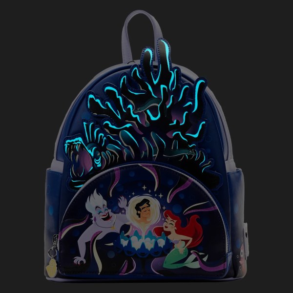 MINI RUGZAK URSULA LAIR - DISNEY LOUNGEFLY