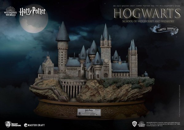 HOGWARTS Hogeschool voor Hekserij en Hocus-Pocus 32 cm BEPERKTE UITGAVE - HARRY POTTER MEESTERWERK