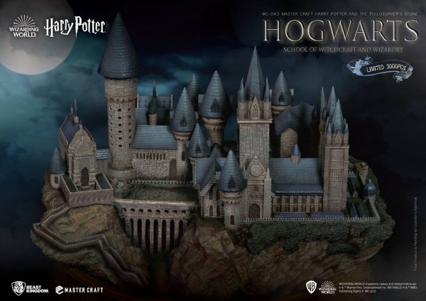 HOGWARTS Hogeschool voor Hekserij en Hocus-Pocus 32 cm BEPERKTE UITGAVE - HARRY POTTER MEESTERWERK