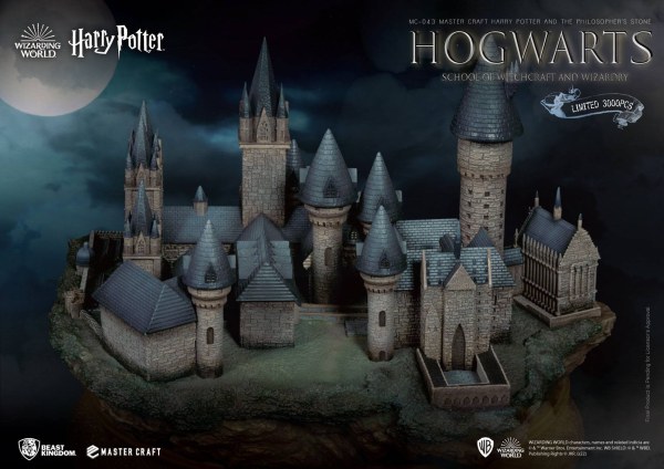 HOGWARTS Hogeschool voor Hekserij en Hocus-Pocus 32 cm BEPERKTE UITGAVE - HARRY POTTER MEESTERWERK