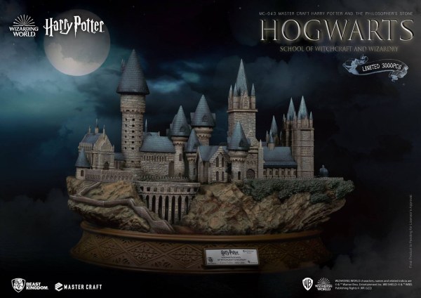 HOGWARTS Hogeschool voor Hekserij en Hocus-Pocus 32 cm BEPERKTE UITGAVE - HARRY POTTER MEESTERWERK