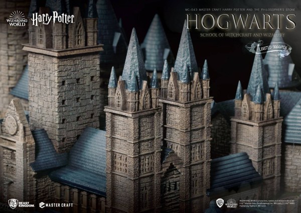 HOGWARTS Hogeschool voor Hekserij en Hocus-Pocus 32 cm BEPERKTE UITGAVE - HARRY POTTER MEESTERWERK