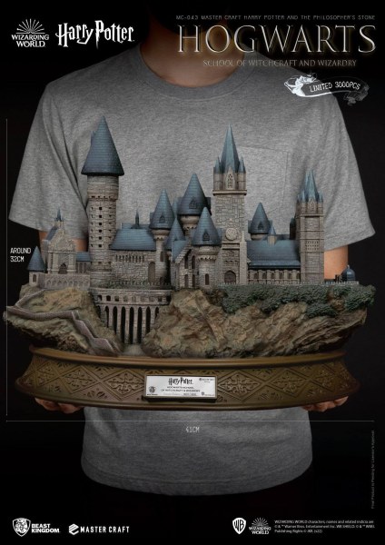HOGWARTS Hogeschool voor Hekserij en Hocus-Pocus 32 cm BEPERKTE UITGAVE - HARRY POTTER MEESTERWERK
