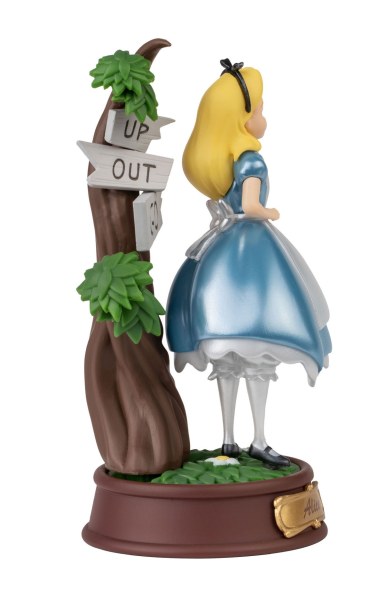 PAKKET 2 BEELDJES ALICE IN WONDERLAND CANDY COLOR SPECIAL EDITION - MINI DISNEY D-STAGE