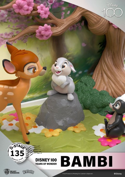 DIORAMA BAMBI - DISNEY 100E VERJAARDAG D-STAGE