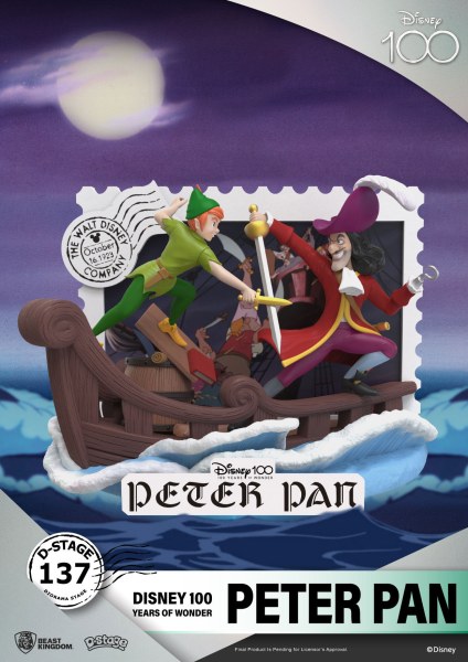 DIORAMA PETER PAN - DISNEY 100E VERJAARDAG D-STAGE