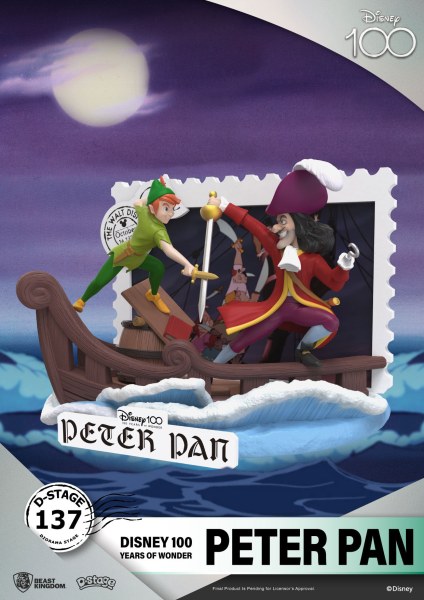 DIORAMA PETER PAN - DISNEY 100E VERJAARDAG D-STAGE