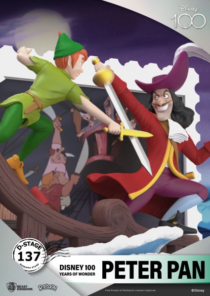 DIORAMA PETER PAN - DISNEY 100E VERJAARDAG D-STAGE
