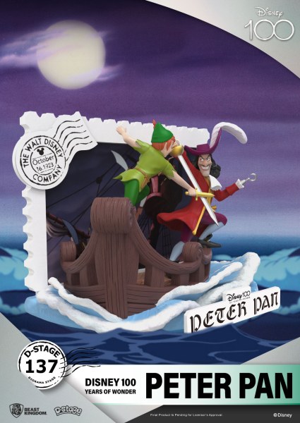 DIORAMA PETER PAN - DISNEY 100E VERJAARDAG D-STAGE