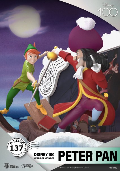 DIORAMA PETER PAN - DISNEY 100E VERJAARDAG D-STAGE
