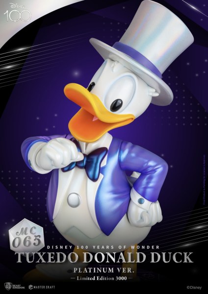SMOK DONALD PLATINUM-VERSIE - DISNEY MASTERCRAFT