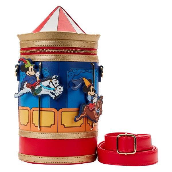 MICKEY & MINNIE BRAVE LITTLE TAILORS CARROUSEL SCHOUDEDTASSEN - DISNEY LOUNGEFLY