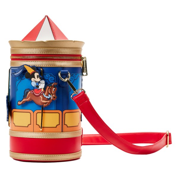 MICKEY & MINNIE BRAVE LITTLE TAILORS CARROUSEL SCHOUDEDTASSEN - DISNEY LOUNGEFLY
