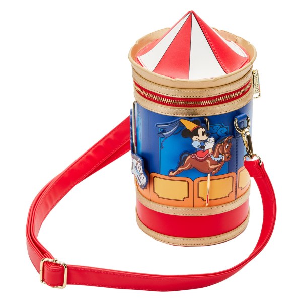 MICKEY & MINNIE BRAVE LITTLE TAILORS CARROUSEL SCHOUDEDTASSEN - DISNEY LOUNGEFLY