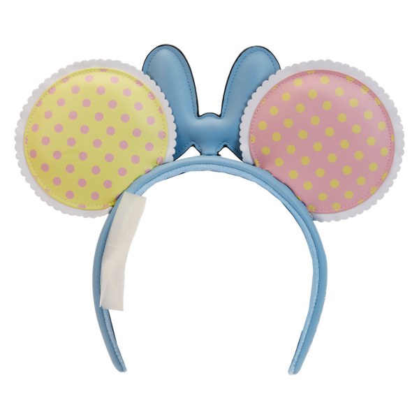 MINNIE PASTEL KLEURBLOCK STIPPEN HAARBAND - DISNEY LOUNGEFLY