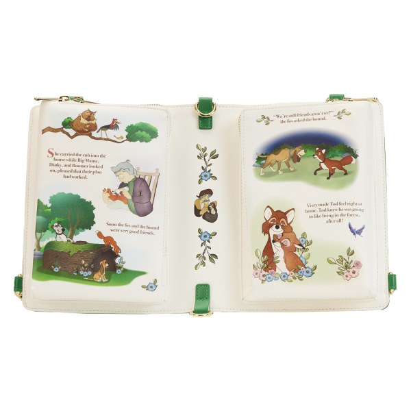 DE VOS EN DE HOND KLASSIEKE SCHOUDEDTASSEN - DISNEY LOUNGEFLY