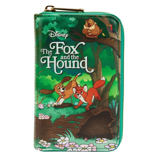 DE VOS EN DE HOND KLASSIEKE BOEKEN PORTEFEUILLE - DISNEY LOUNGEFLY