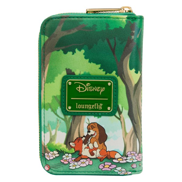 DE VOS EN DE HOND KLASSIEKE BOEKEN PORTEFEUILLE - DISNEY LOUNGEFLY